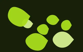 Acid Lime Pop Forms II — dark black and green blob background, variation II