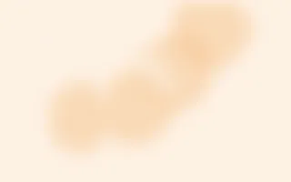 Apricot Modern Mist Forms — light beige and orange blob background