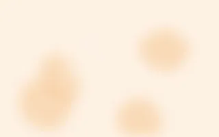 Apricot Modern Mist Forms II — light beige and orange blob background, variation II
