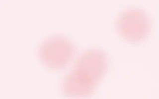 Blush Modern Mist Forms — light white and red blob background