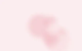 Blush Modern Mist Forms III — light white and red blob background, variation III