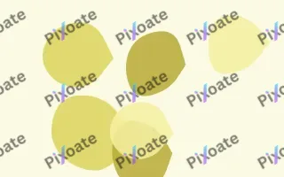 Citrine Forms II — light gold and beige blob background, variation II