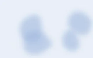 Denim Bold Mist Forms III — light white and blue blob background, variation III