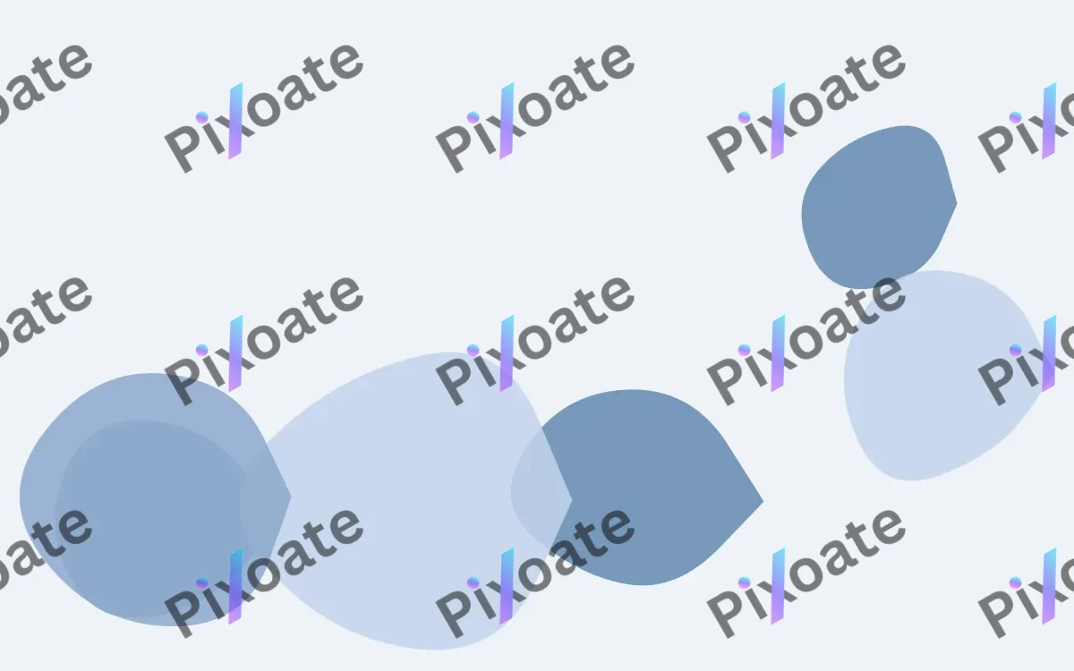 Denim Fade Forms — light blue and white blob background