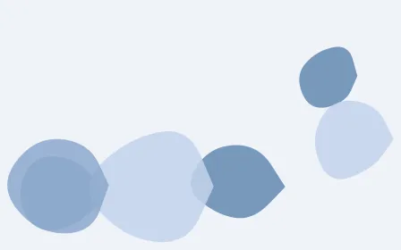 Denim Fade Forms — light blue and white blob background