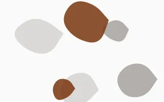 Earth Blobs II Earth Blobs II — light white, grey and brown blob background, variation II