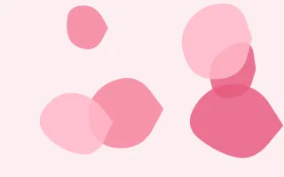 Flaminga Forms — colourful red and white blob background