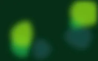 Forest Blobs III Forest Blobs III — dark black, green and teal blob background, variation III