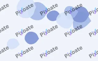 Frostbloom Pebbles III — light blue and white blob background, variation III