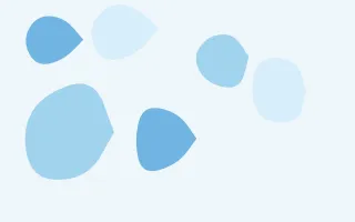 Glacia Forms — light blue and white blob background