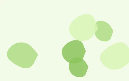 Honeydew Forms — light green and white blob background