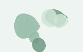 Junipera Forms II — light green and white blob background, variation II