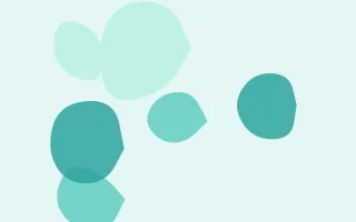 Lagoona Forms II — light teal blob background, variation II