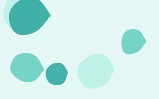 Lagoona Forms III — light teal blob background, variation III