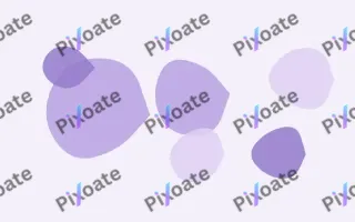 Lavandin Forms II — light purple and white blob background, variation II