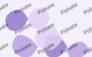 Lavandin Forms III — light purple and white blob background, variation III
