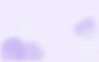 Lilac Punch Mist Forms II — light white and purple blob background, variation II
