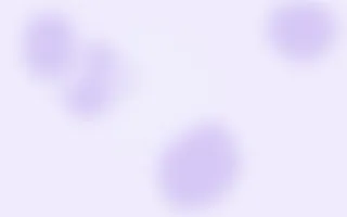 Lilac Punch Mist Forms III — light white and purple blob background, variation III