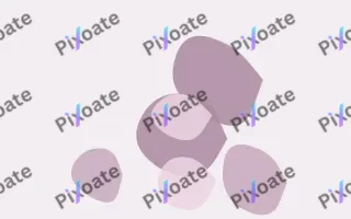 Mauvette Forms II — light pink and white blob background, variation II