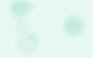 Midnight Mint Mist Forms — light green blob background
