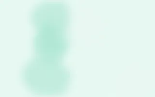 Midnight Mint Mist Forms III — light green blob background, variation III