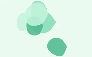 Mintaka Forms II — light green and white blob background, variation II