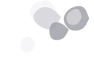 Light Studio Blobs III — light white and grey blob background, variation III