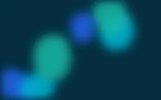 Ocean Blobs — dark blue and teal blob background