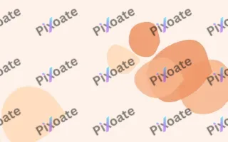 Peachette Forms II — light orange and white blob background, variation II