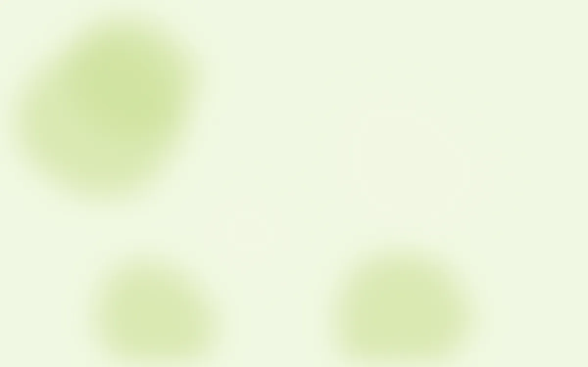 Pistachio Pop Mist Forms — light green blob background
