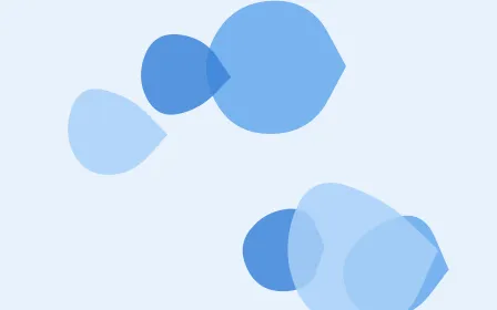 Skylark Forms — colourful blue and white blob background