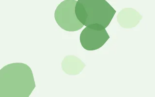 Verdana Forms — light green and white blob background