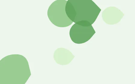Verdana Forms — light green and white blob background