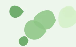 Verdana Forms II — light green and white blob background, variation II