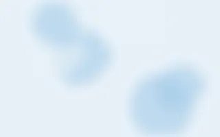 Vermeer Mist Forms III — light blue blob background, variation III