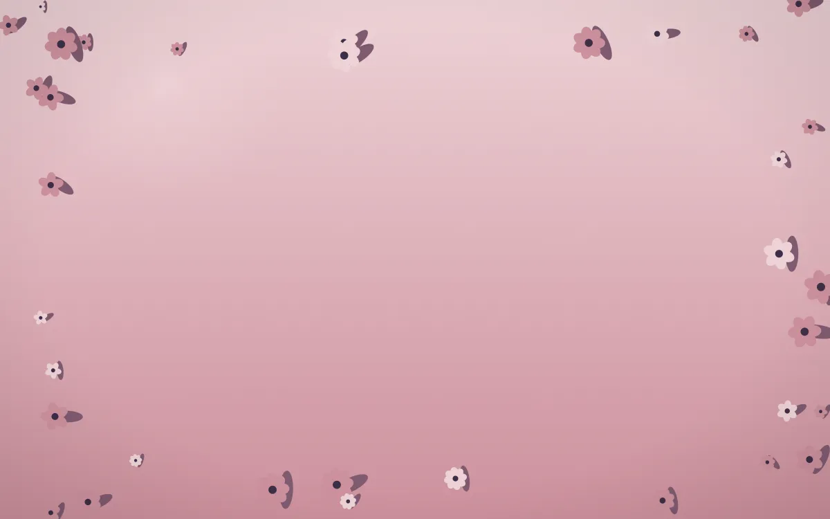 Orchard Bloom — colourful red, pink and purple blossom background