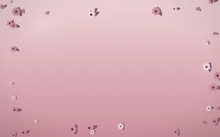 Orchard Bloom — colourful red, pink and purple blossom background