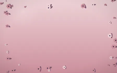 Orchard Bloom — colourful red, pink and purple blossom background