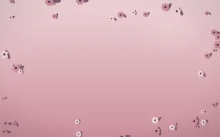 Orchard Bloom IV — colourful red, pink and purple blossom background, variation IV