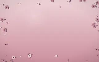 Orchard Bloom V — colourful red, pink and purple blossom background, variation V