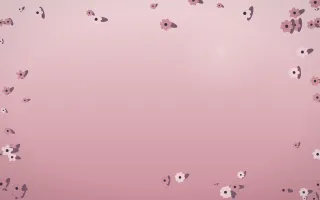 Orchard Bloom X — colourful red, pink and purple blossom background, variation X