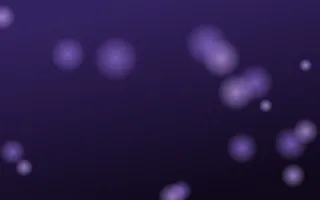 Amethysta Glow — dark purple and black bokeh background