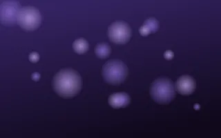 Amethysta Glow II — dark purple and black bokeh background, variation II