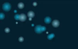 Aqua Signal Glowfield II — dark black and teal bokeh background, variation II