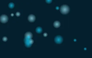 Aqua Signal Glowfield III — dark black and teal bokeh background, variation III