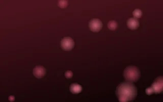 Carmine Glow — dark red and black bokeh background
