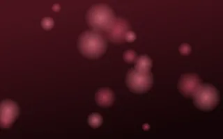 Carmine Glow II — dark red and black bokeh background, variation II