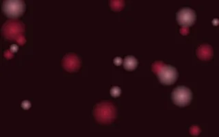 Cherry Noir Glowfield II — dark black and red bokeh background, variation II