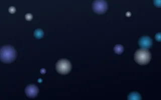 City Blue II — dark blue bokeh background, variation II