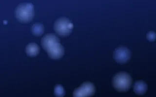 Cobaltine Glow — dark blue and black bokeh background